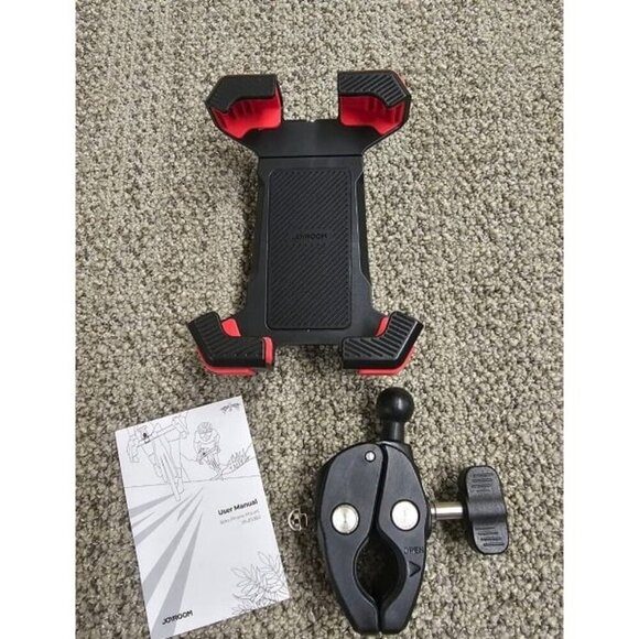 New Motorcycle Phone Mount, [Fastest Visualize Lock][150mph Wind Anti-Shake - Picture 1 of 3